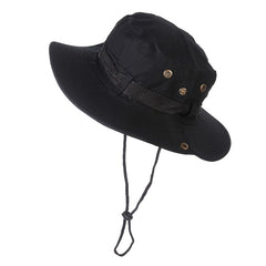 Camouflage Bucket Hat Outdoor Sun Hat Travel Boonie Hats