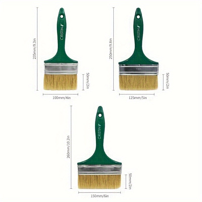 All Purpose Paint Brush Pure Bristle And Synthetic Filament