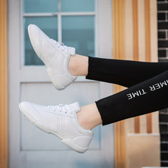 Girls' Lightweight Non Slip Cheer Shoes for Indoor Training