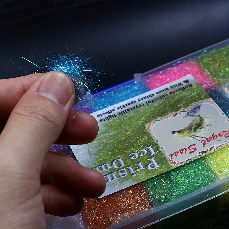 Royal Sissi 1 Bag Soft Flash Fiber Ice Dub Nymph Bodies Fly Tying Materials