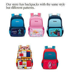 Youth School Backpack for Children Ages 3-12 Waterproof & Breathable