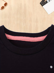 Girls 100% Cotton Unicorn Graphic Long Sleeve T-shirt for Spring Fall