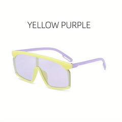 Children's Frameless Large Piece PC Sunglasses UV Protection