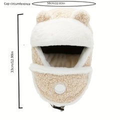 Winter Warm Hat Plus Velvet Ear Protection for Cycling