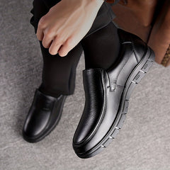 Men's Round Toe Oxford Dress Shoes Non Slip Formal Shoes