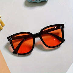 Square Frame Glasses with Letter D for Outdoor Travelling Beach