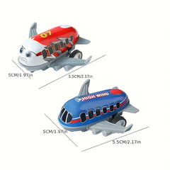 Plastic Airplane Set Inertia Drive - Perfect Party Favors