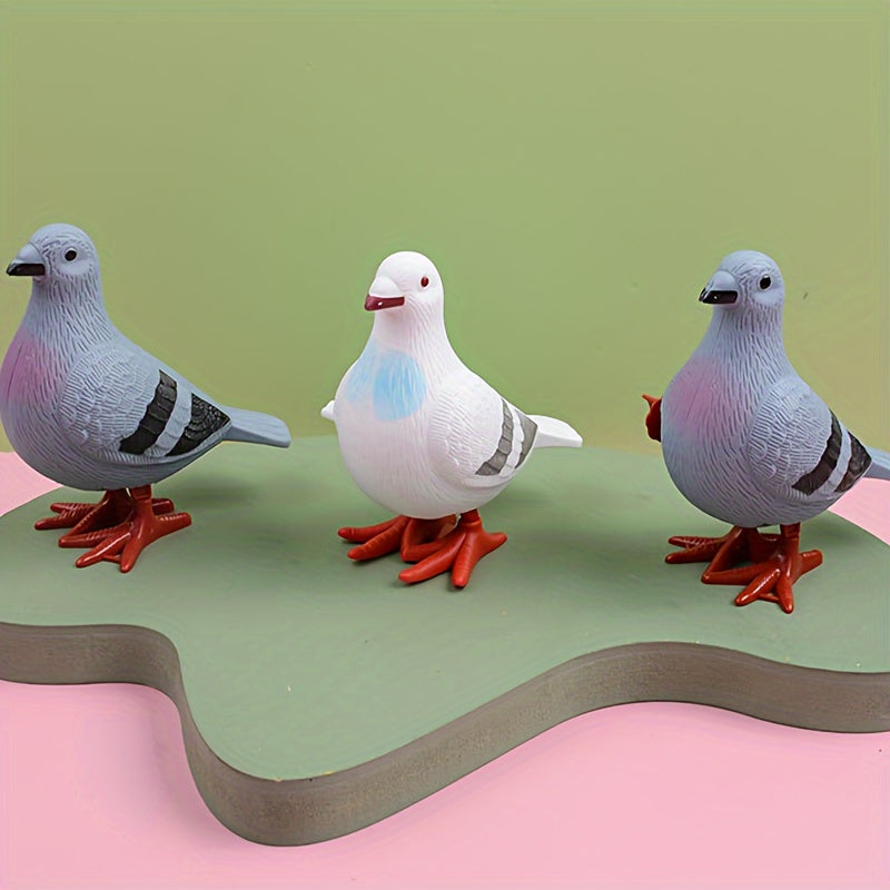 Clockwork Pigeon Toys Jumping Simulation Small Animals Walking Toys