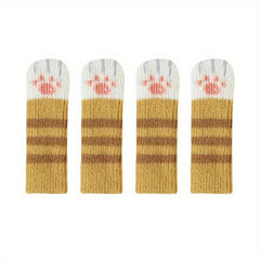 4pcs Durable Chair Leg Socks Protect Furniture from Scratches