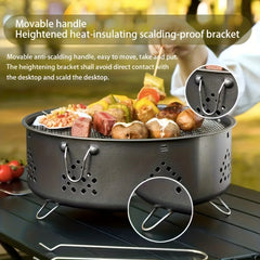 Portable Folding BBQ Grill for Camping and Picnic