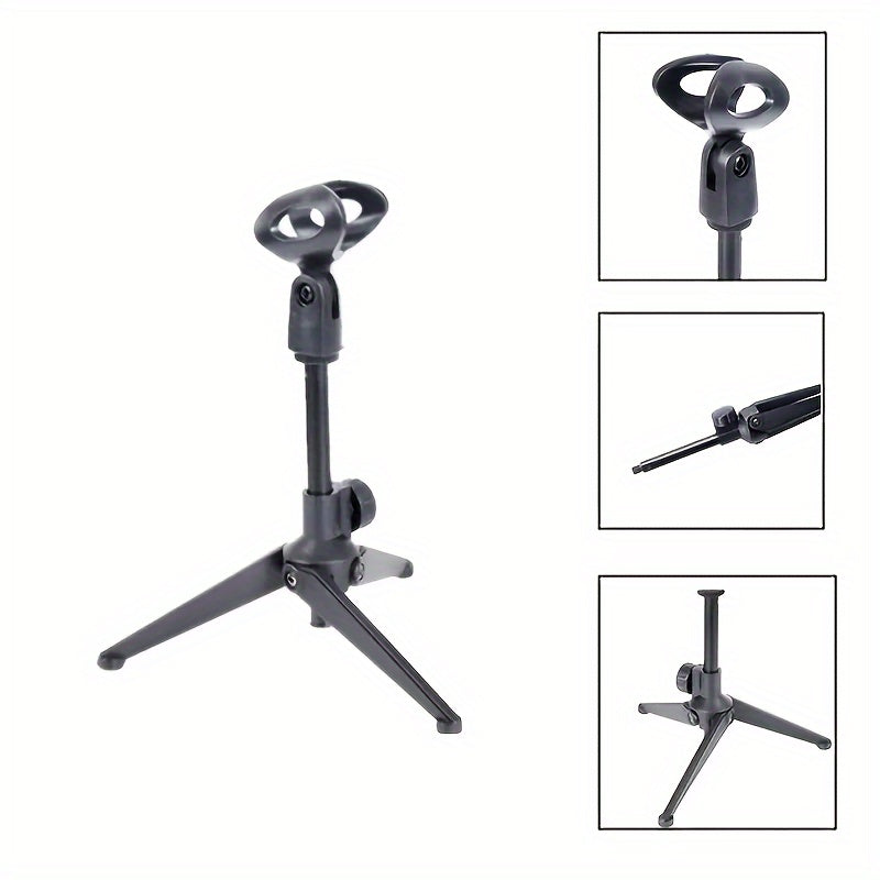 Adjustable Foldable Microphone Stand for Video Conference Podcast