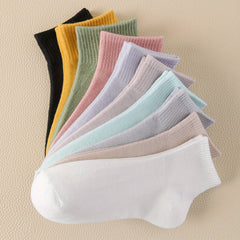 10 Pairs Mixed Short Socks Breathable Ankle Stockings