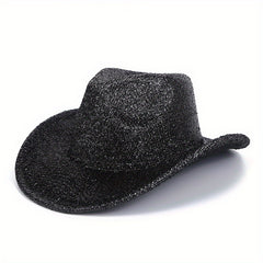 Glitter Cowboy Hat for Halloween and Parties