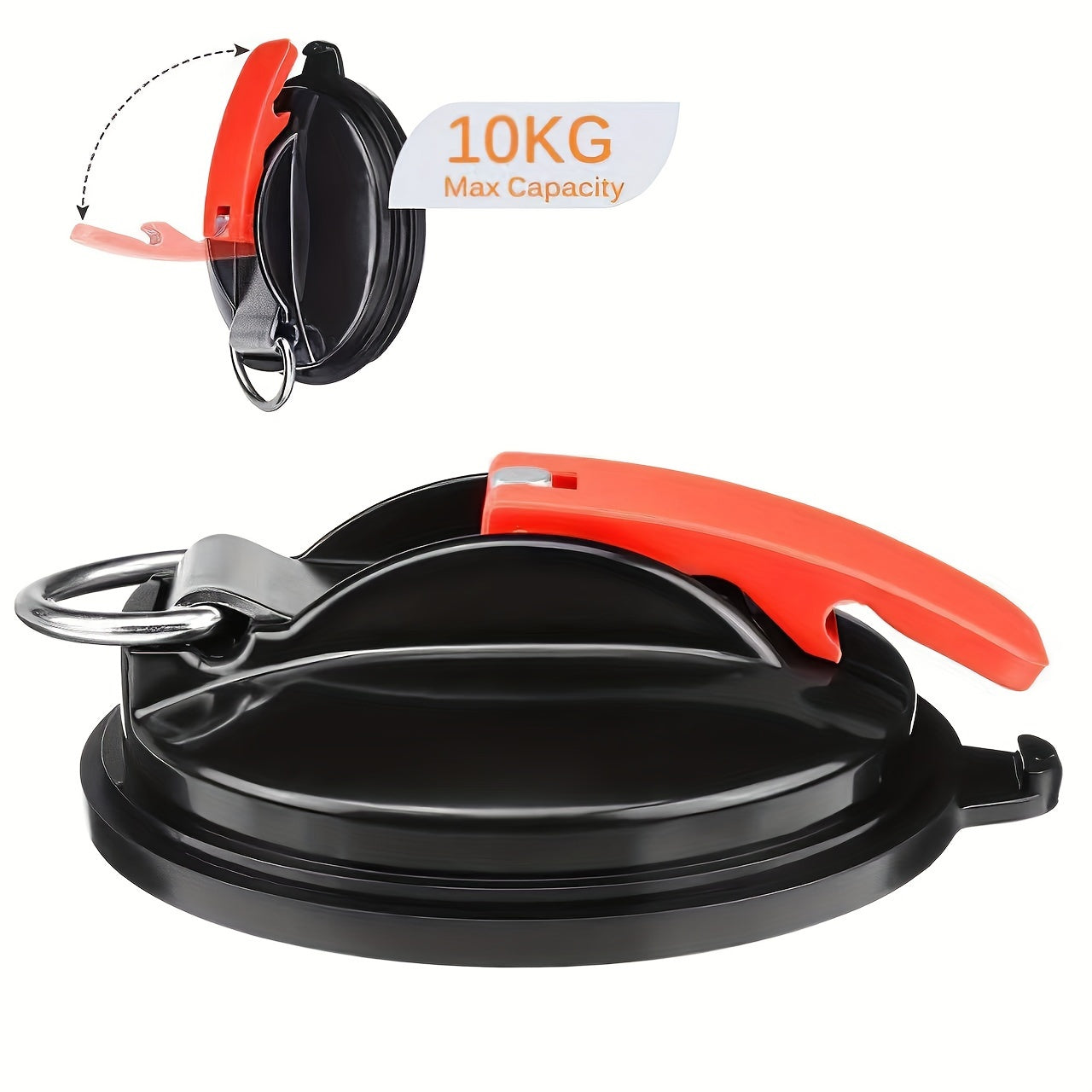 2pcs Camping Rope Suction Cups Strong Hooks Car Tent Canopy Hook Holder