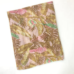 Rainforest Print Scarf Boho Voile Casual Shawl Classic
