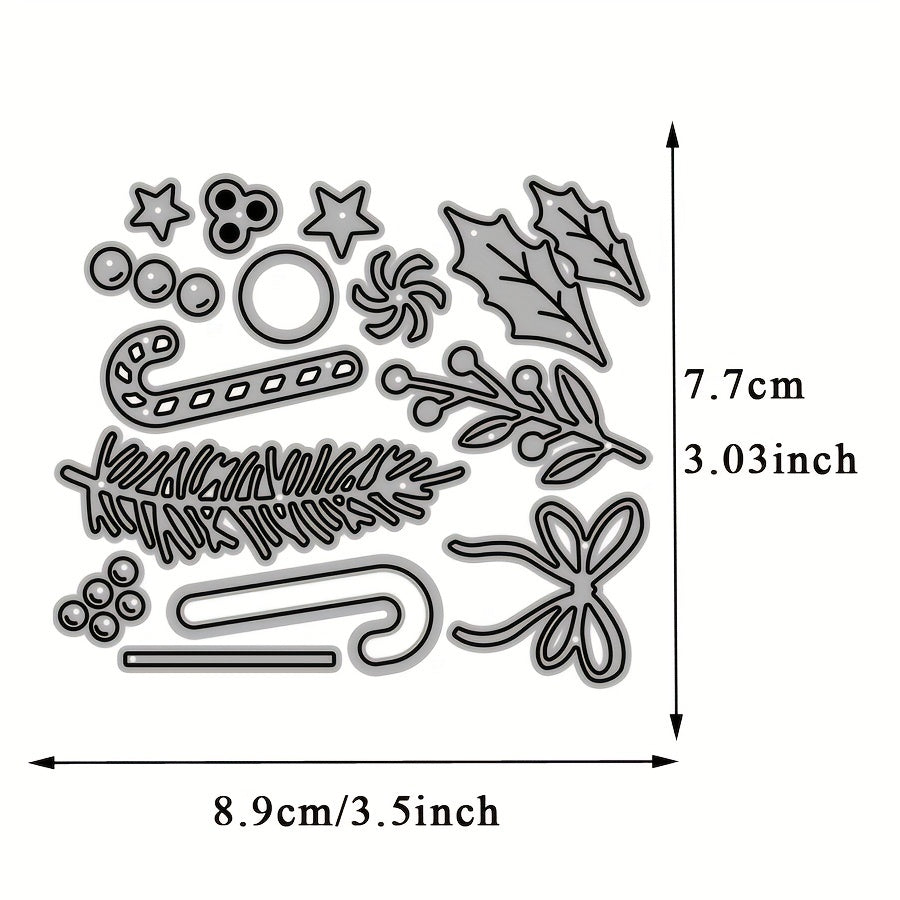 1pc Christmas Metal Cutting Dies for Card Making