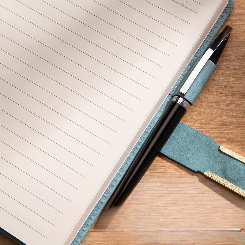 A5 120 Sheets Double Sided Writing Leather Notebook