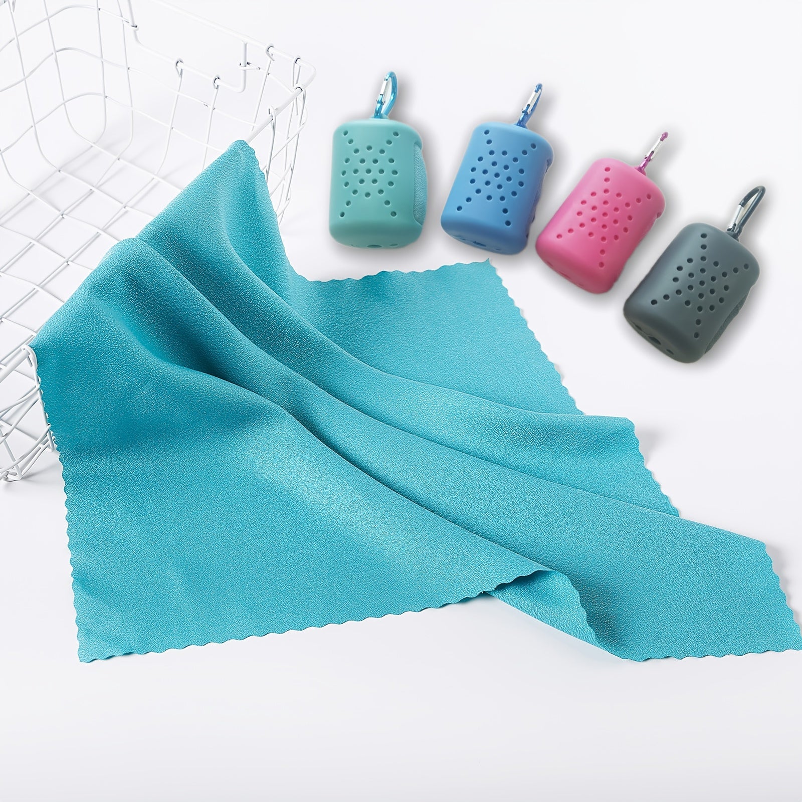 Portable Microfiber Quick Drying Face Towel With Box 32