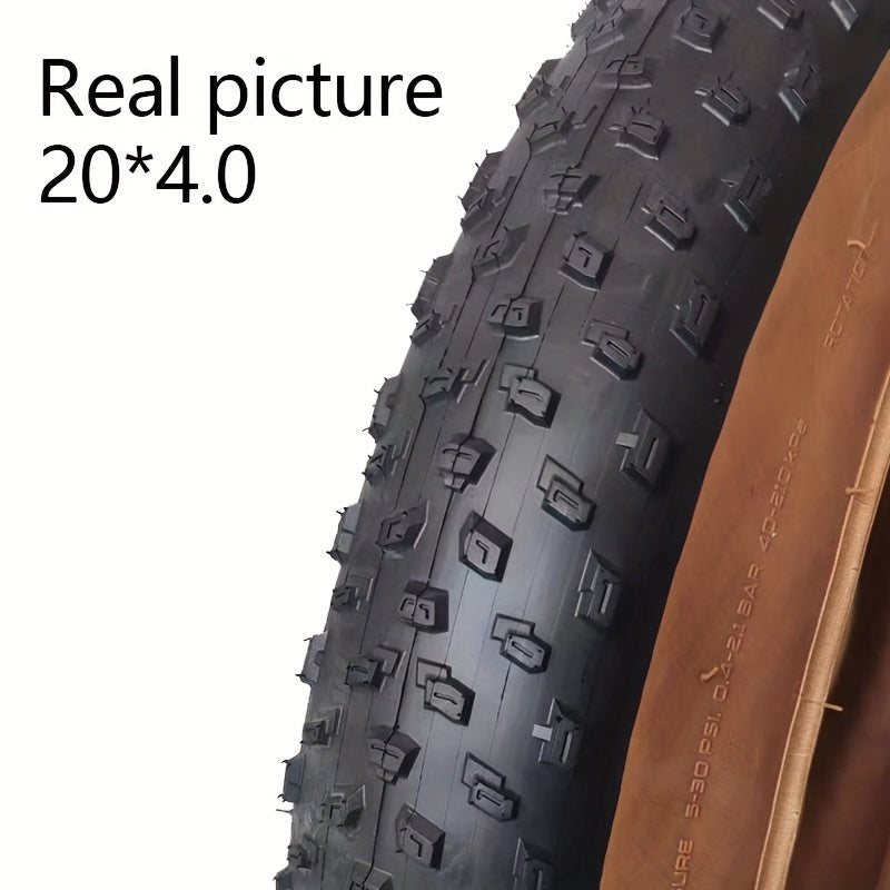 1pc Folding Tire 20 4 0 & 26 4 0 for Snowmobile ATV Bicycle Repair