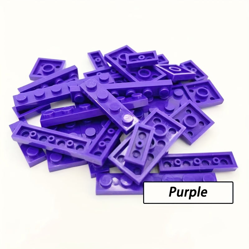 100pcs Low Wall Bricks Set Classic Building Blocks