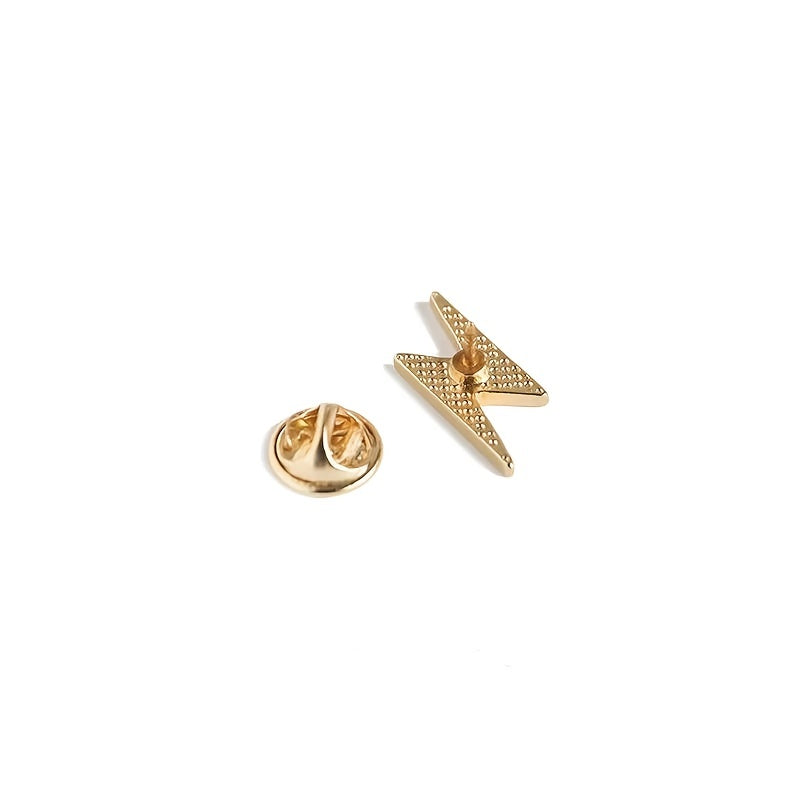 Sparkling Lightning Brooch for Kids Clothing Accessory