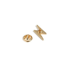 Sparkling Lightning Brooch for Kids Clothing Accessory