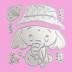 1pc Elephant Metal Cutting Dies for Paper Card Making