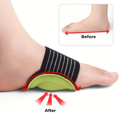 Arch Support Insoles Plantar Fasciitis Heel Cushion Sleeve Pad Orthotic