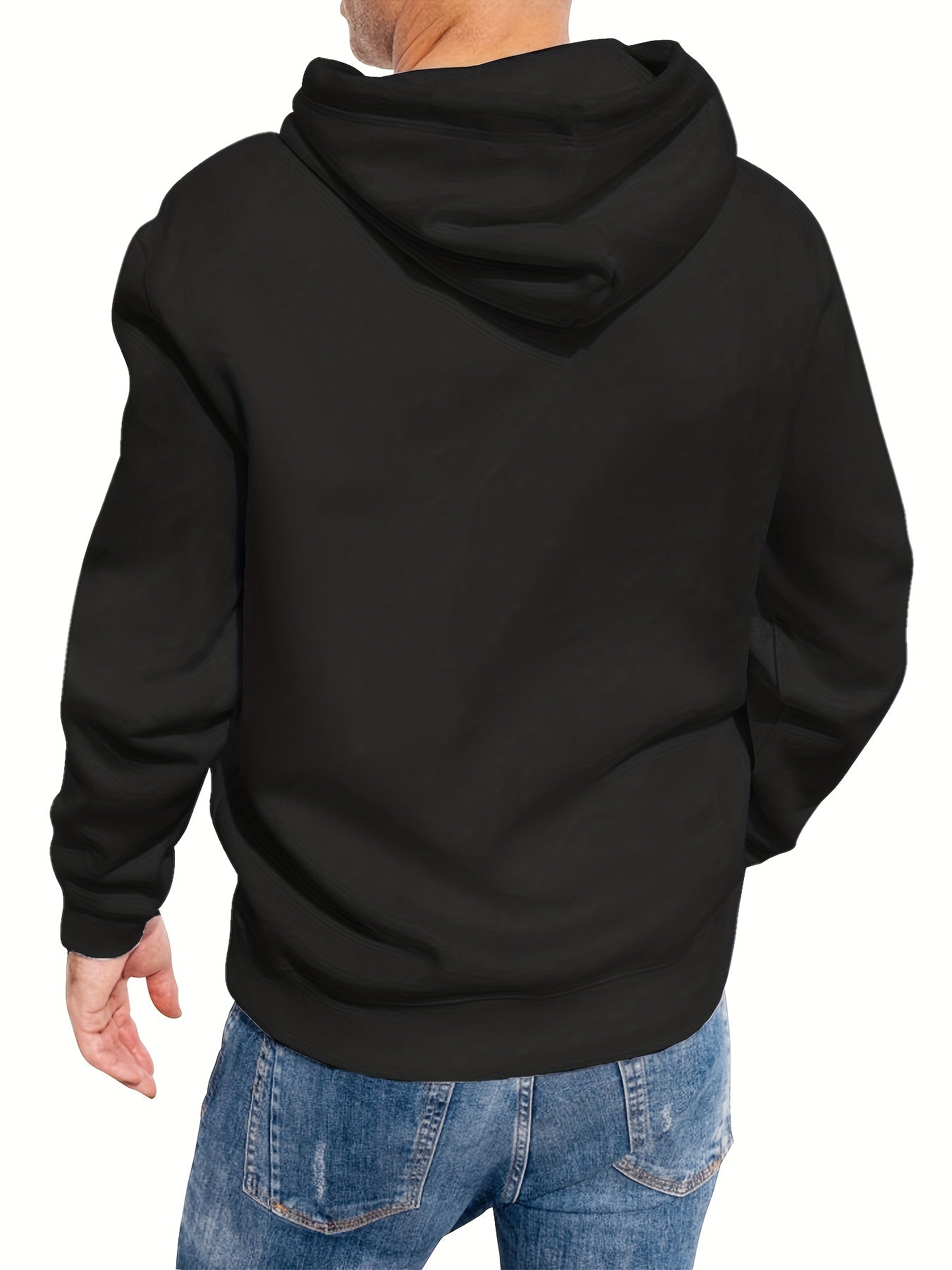 Letter Print Hoodie for Men