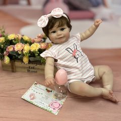 Soft Vinyl&Cloth Body Reborn Dolls - Ideal Holiday Gift for Grandsons And Gran