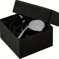 Silver Stainless Steel Whistle With Lanyard - Coach's Gift Halloween