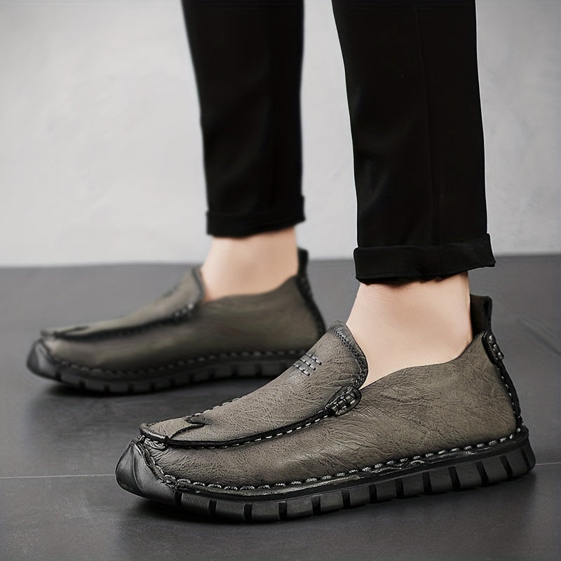 Men's Slip On Oxford Shoes Formal Lightweight Dress Shoes