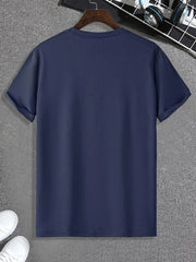Men's Cartoon Dog Print T shirt Active Slightly Stretch Tee