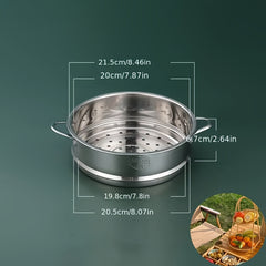 Stainless Steel Universal Steamer Portable Kitchen Supplies