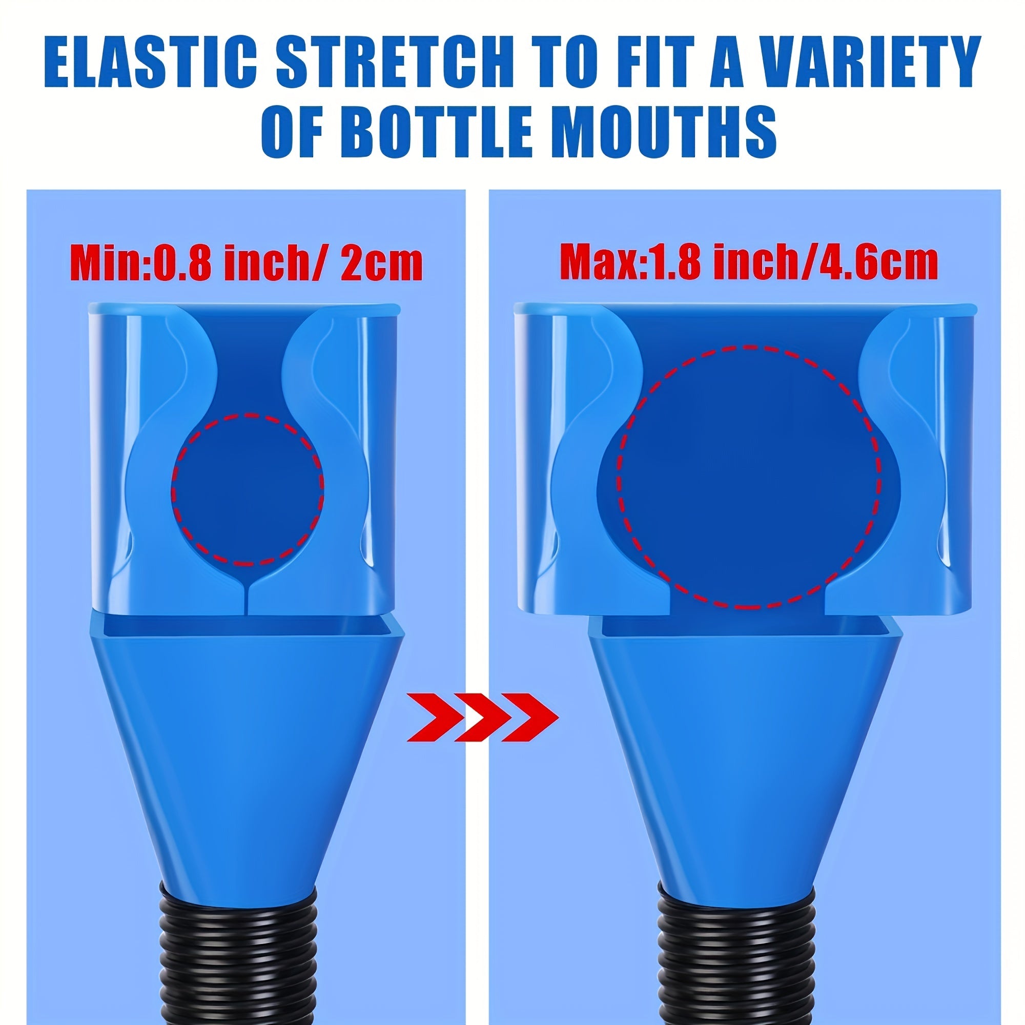 PMMJ Plastic Car Motorcycle Refueling Funnel Filter Tool