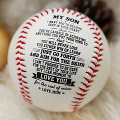 Baseball Fan Son Present From Mom