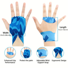 20pcs Hand Grips Gloves Gymnastics Grips Non Slip Cross Training Grips