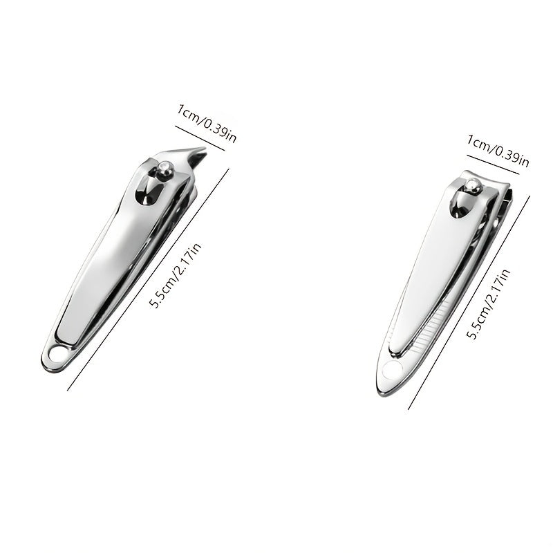 3pcs Nail Clippers Ear Spoon Keychain Set for Outdoor Travel