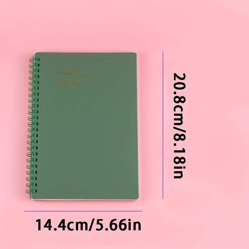 160 Pages Minimalist Coil Notebook for Students & Office Use