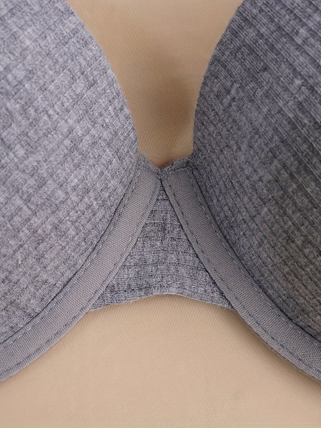3pcs Letter Print Push Up Bras Comfortable Intimates Bra