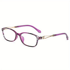 Square Clear Lens Anti-Eyestrain Reading Glasses
