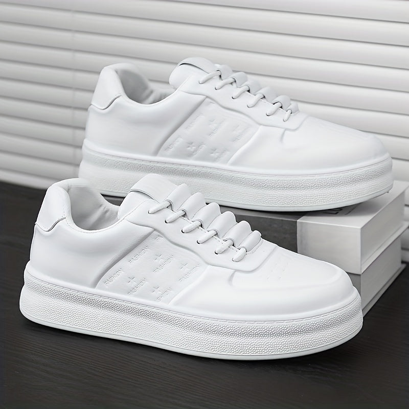 Men's Platform Skate Shoes Lace up Breathable