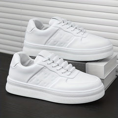 Men's Platform Skate Shoes Lace up Breathable