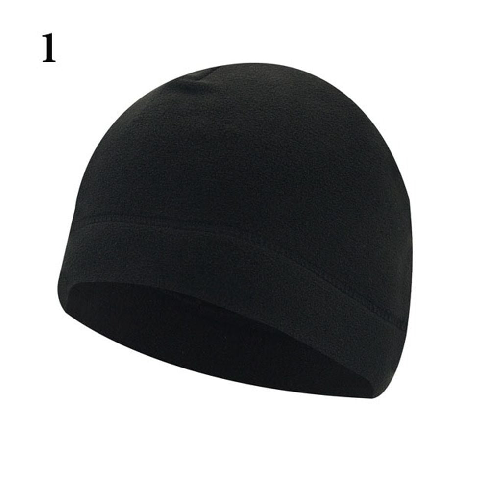 Warm Thermal Fleece Beanie Hat for Winter Outdoor Activities