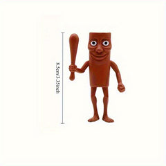 Italian BrainrotHigh Vinyl Figurine Tung Tung Tung Sahur Tralalero Tralala Decor