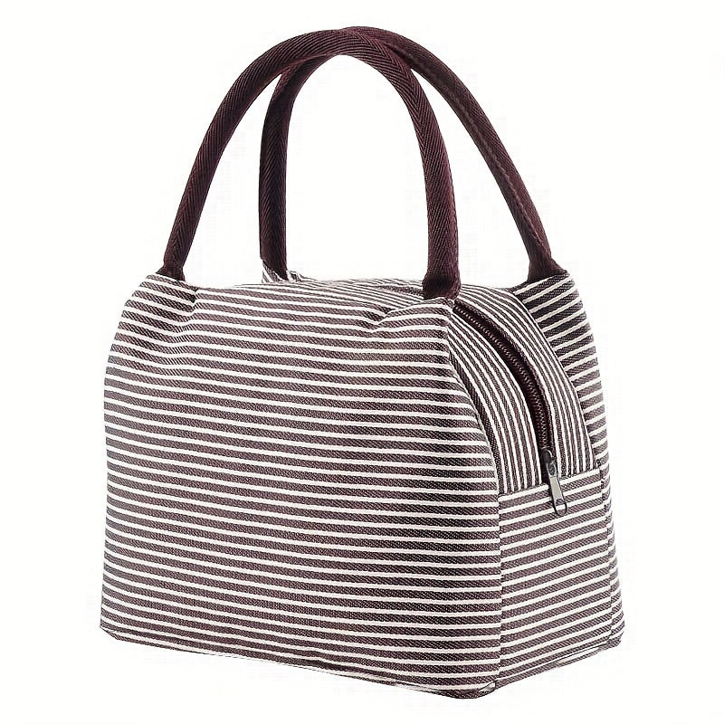 Insulated Lunch Bag Aluminum Foil Liner Waterproof Leakproof Freez