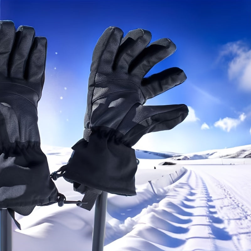 Warm Waterproof Windproof Cycling Gloves for Outdoor Activities