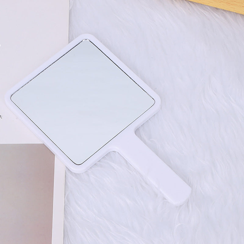 Handle Mirror Square Beauty Makeup Mirror For Women SPA Salon Professional