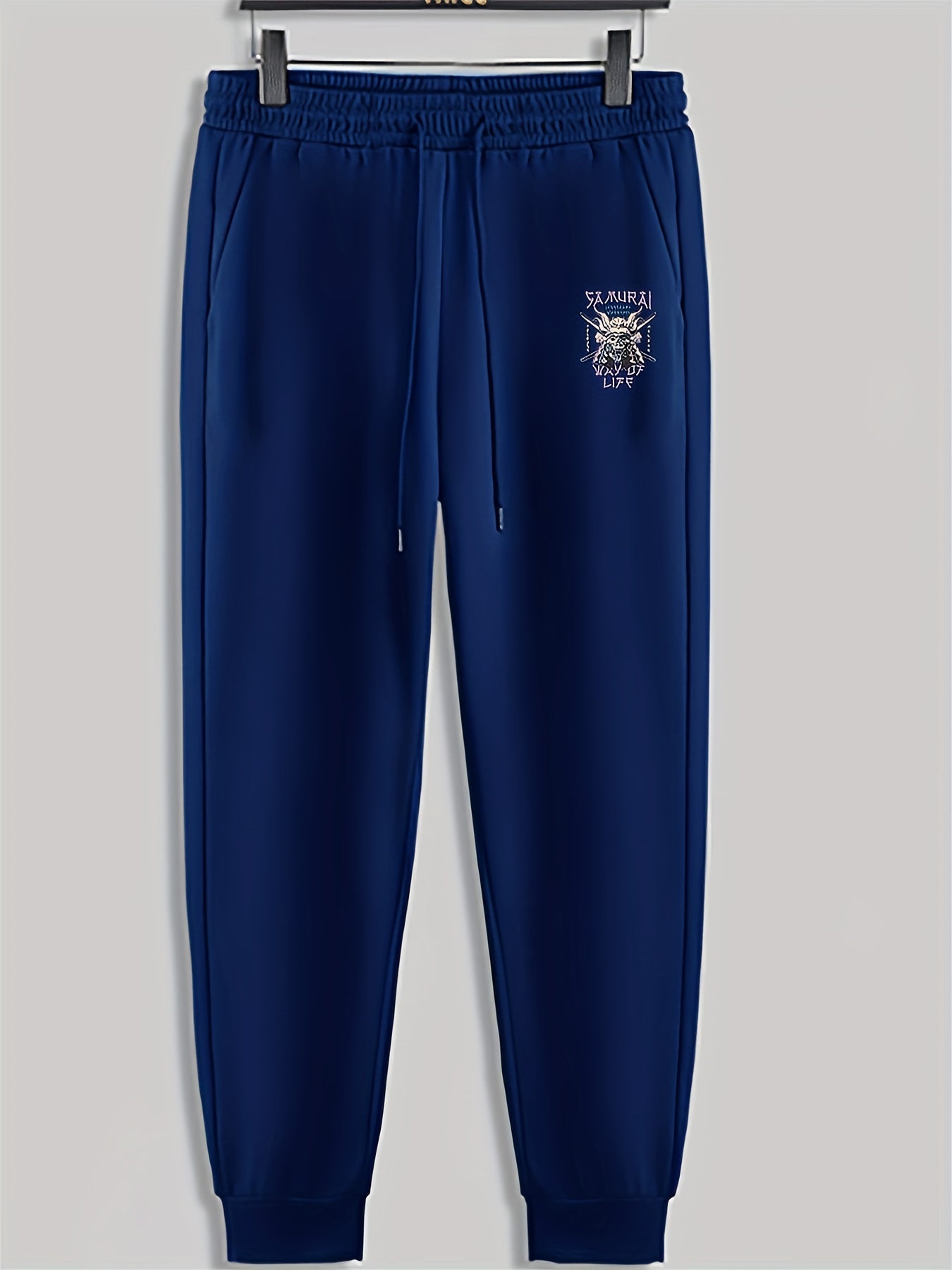 Skull Print Men's Sweatpants Loose Casual Trousers