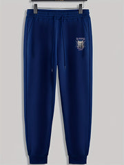 Skull Print Men's Sweatpants Loose Casual Trousers